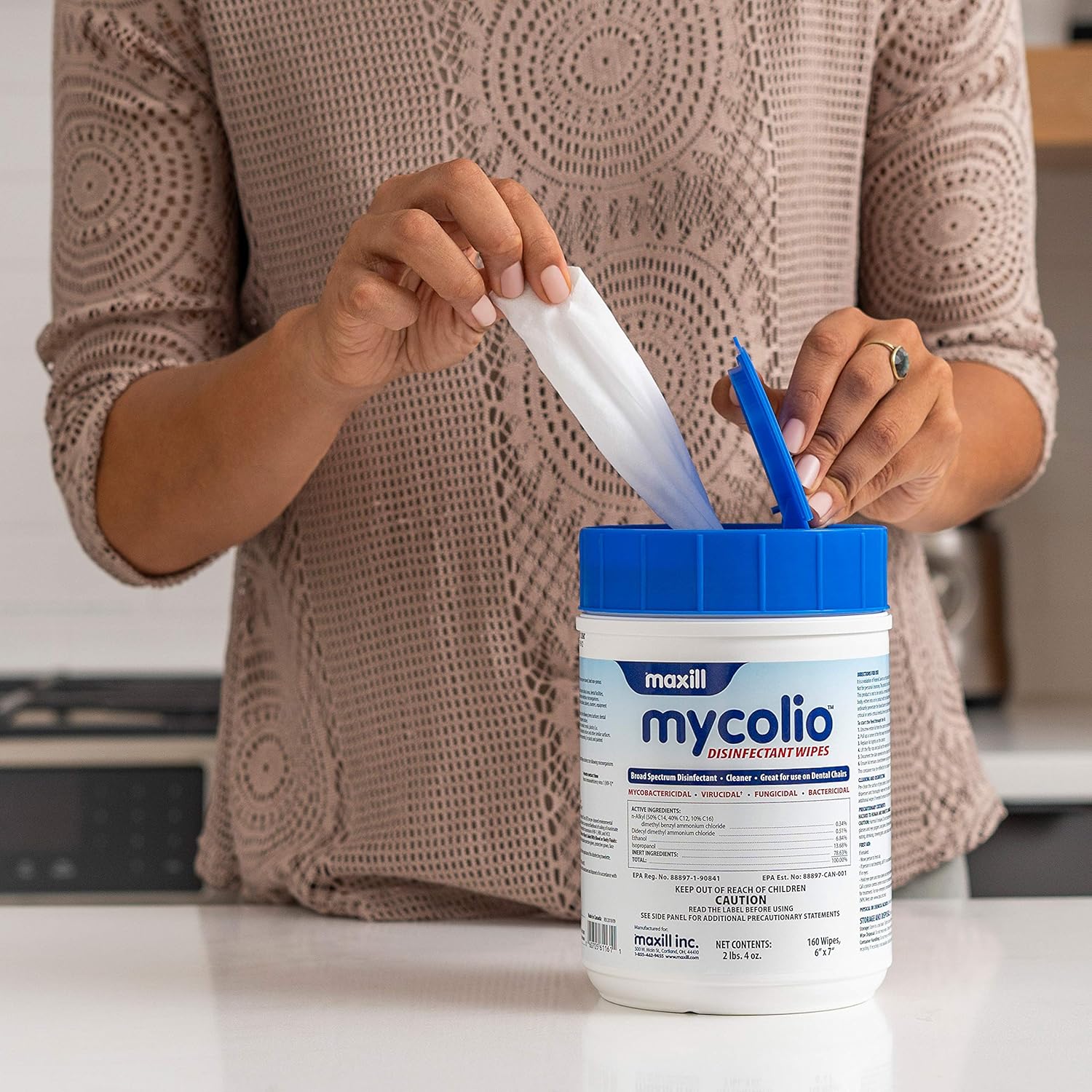 Mycolio Hospital Grade Disinfectant Wipes - 6