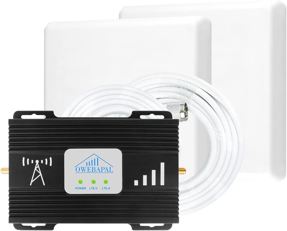 Verizon Cell Phone Signal Booster for Home 5G 4G LTE T Mobile AT&T Signal Booster Verizon Signal Booster Cell Phone Extender Cell Signal Booster Cell Phone Booster for Home All U.S. Carriers 5000 sqft