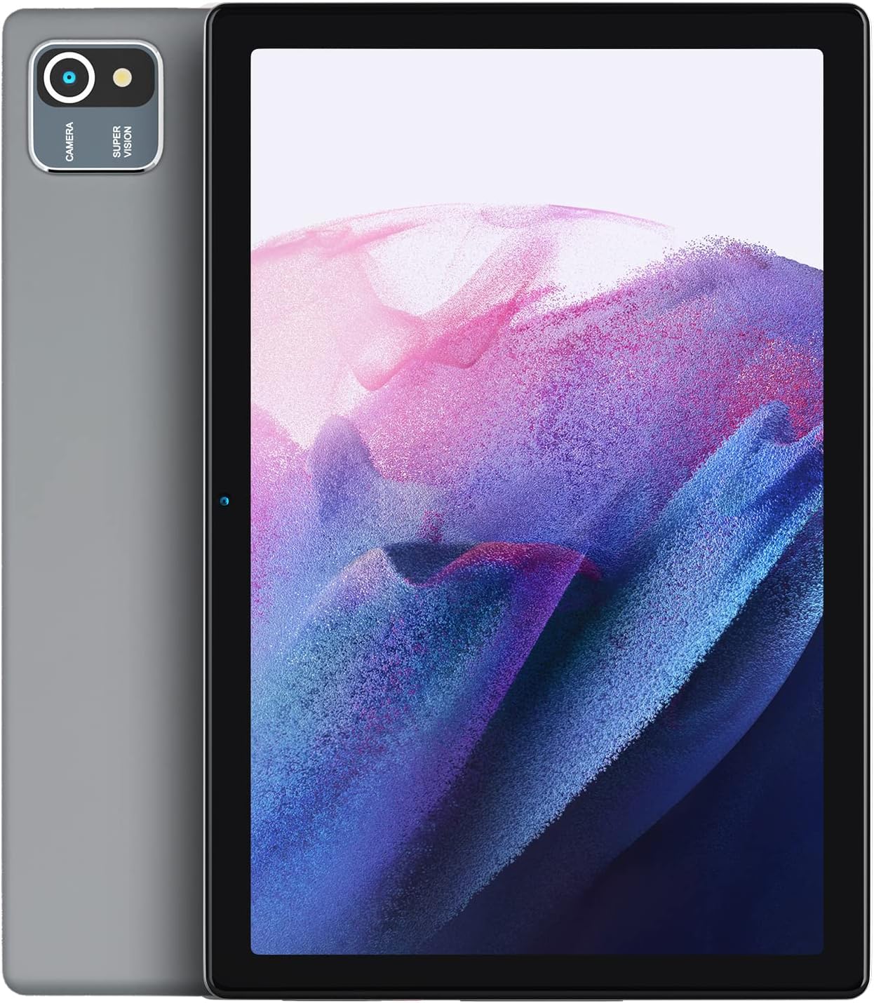 Tablet 10.1 Inch Quad-Core 32GB Android 10 IPS HD Display 6000mAh Tablets (Silver)