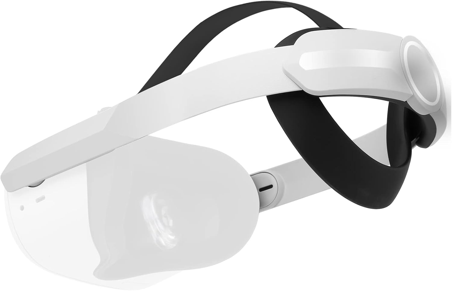 Head Strap for Oculus Quest 2, Built-in 5000mAh Battery Pack, Simple Connection and Lightweight Design, Extend 6hrs Playtime for Quest 2/Meta VR Pack of 2