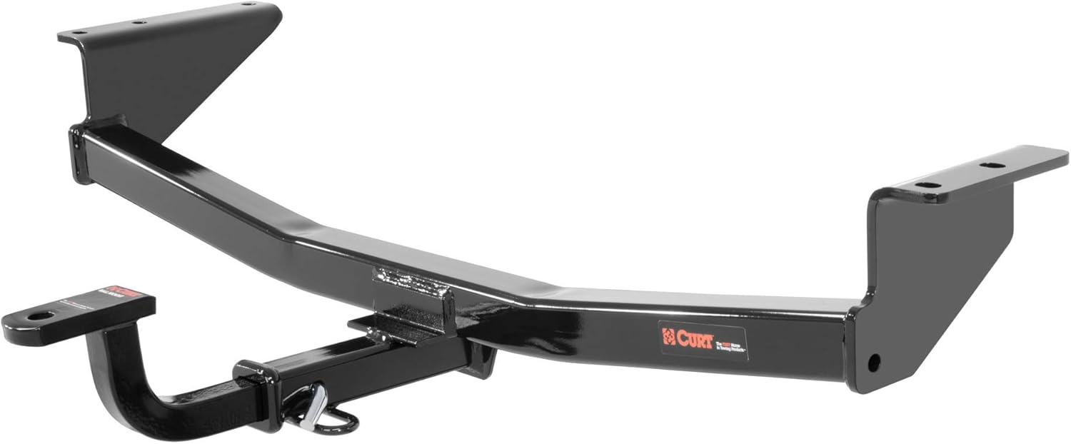 CURT 121223 Class 2 Trailer Hitch with Ball Mount, 1-1/4-Inch Receiver, Compatible with Select Nissan Rogue, Select