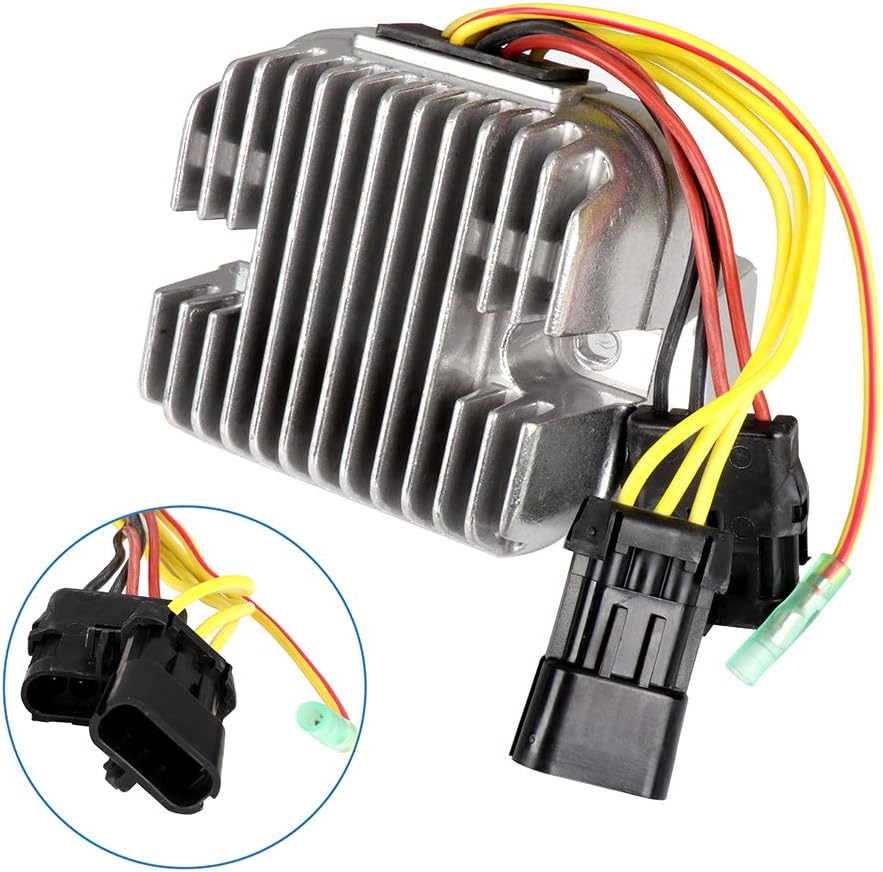 SCITOO FRRPO007 Voltage Regulator Rectifier 2008-2009 for Polaris Ranger 500 2007-2009 for Polaris Ranger 700 Pack of 2