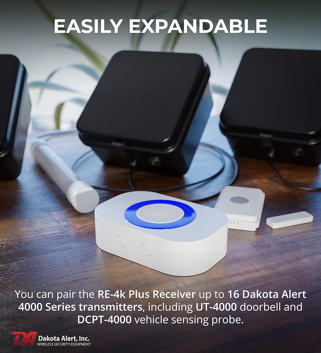 Dakota Alert RE-4k Plus 4000 Series Receiver with Relays Pack of 2