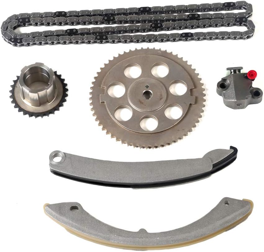 Mplus 9-0195S Timing Chain Kit Fits 2004-2007 for Buick Rainier 4.2L | 2004-2006 for Chevrolet Colorado 3.5L | 2003-2008 for Isuzu Ascender 4.2L and More… Pack of 2