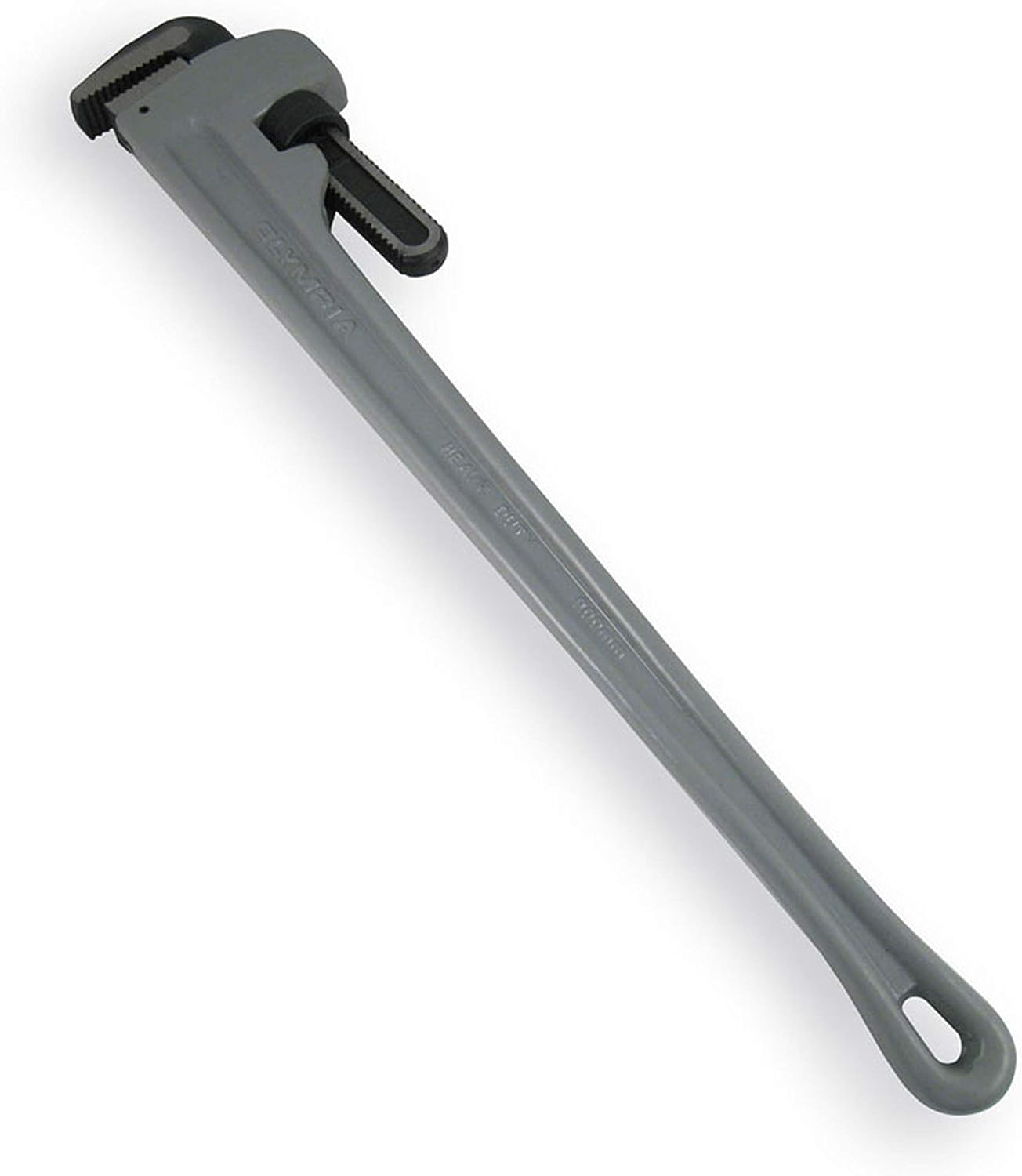 Olympia Tools Aluminum Pipe Wrench 01-648, 48 Inches,gray