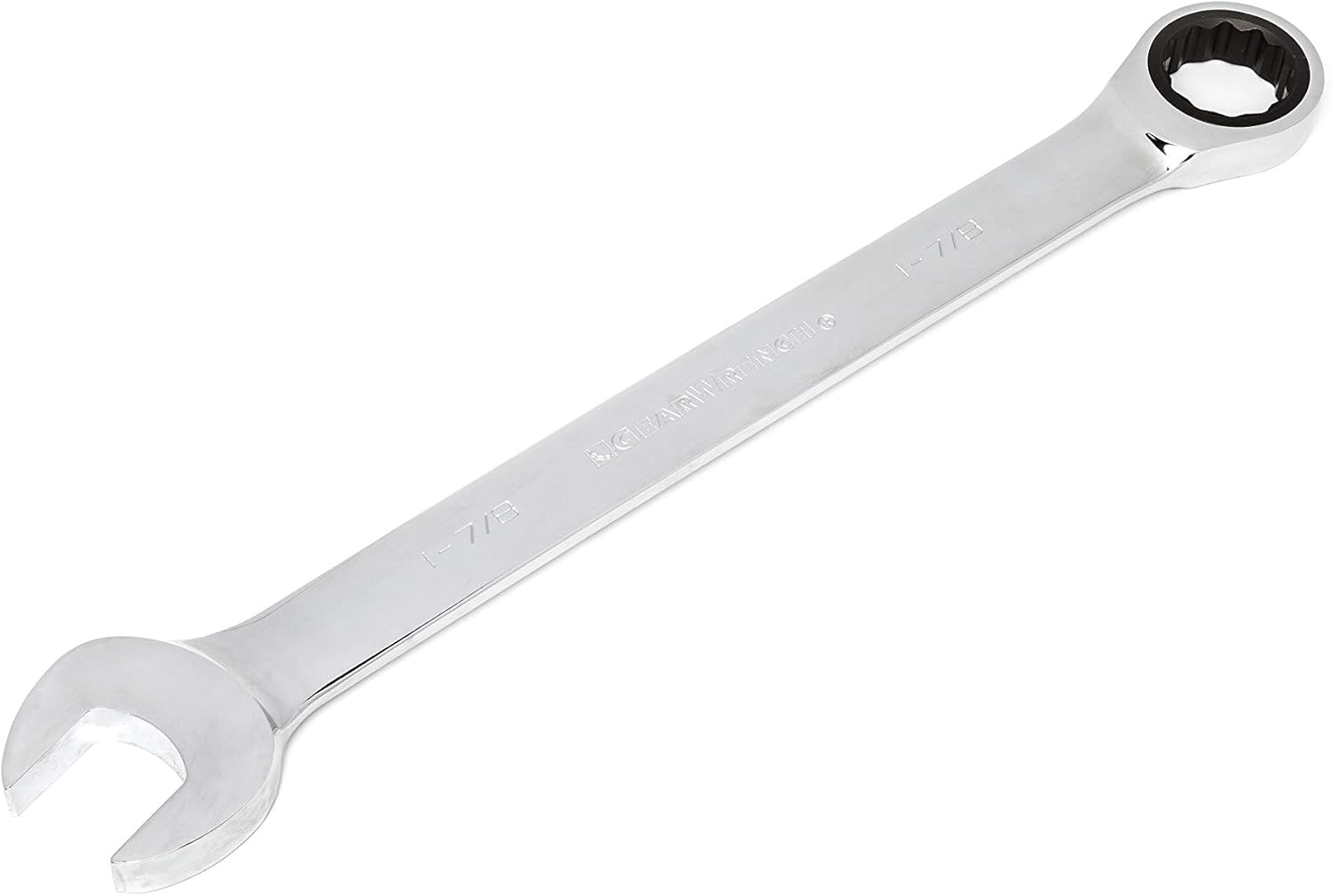 GEARWRENCH 12 Pt. Ratcheting Combination Wrench, 1-7/8
