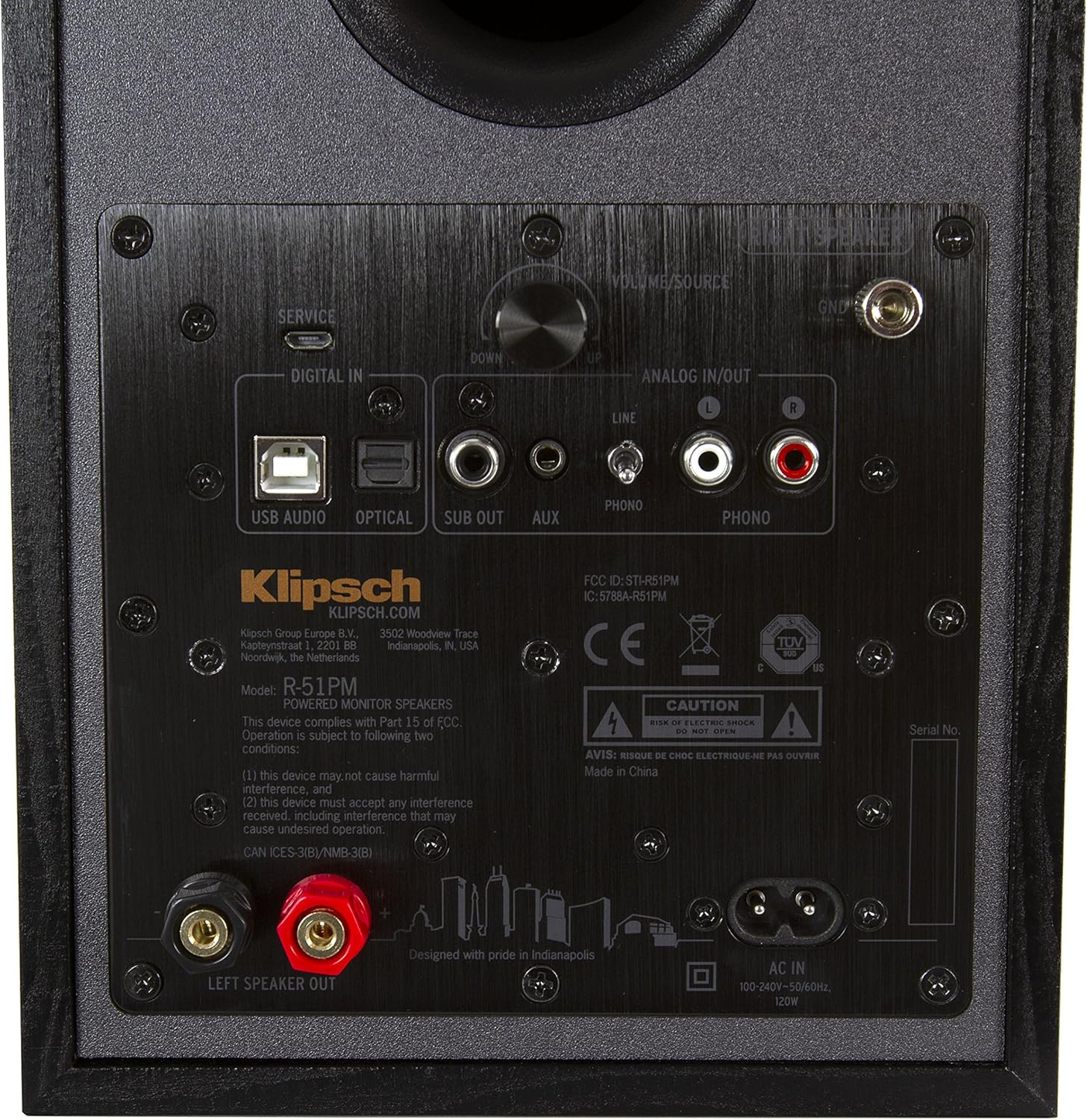 Klipsch R-51PM Powered Bluetooth Speaker