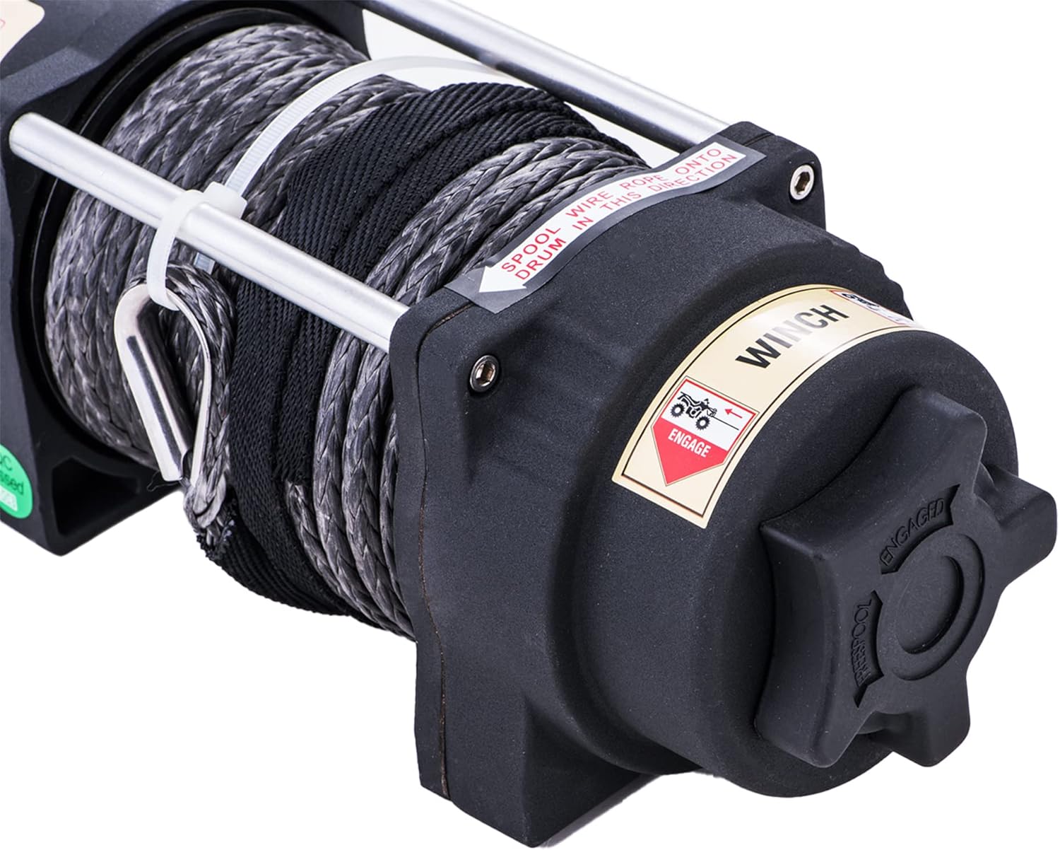 SINOKING 6000lb 12V Winch, UTV&ATV Winch with 1/4