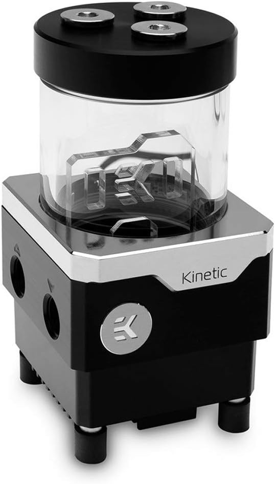 EKWB EK-Quantum Kinetic TBE 120 DDC PWM Pump-Reservoir Combo, Digital RGB, Acetal