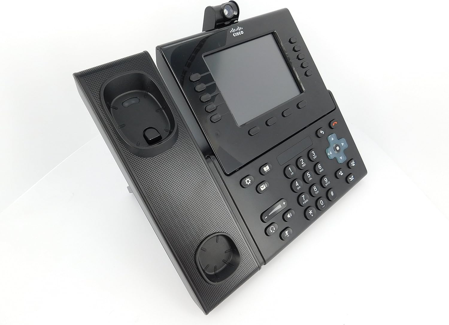 Cisco CP-9951-CL-CAM-K9 Unified IP Endpoint Slimline Handset Phone with Camera Charcoal (Certified Refurbished) (Power Supply Not Included)