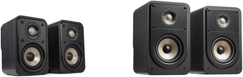 Polk Signature Elite ES10 Surround Loudspeaker - Hi-Res Audio Certified, Dolby Atmos & DTS:X Compatible, 1