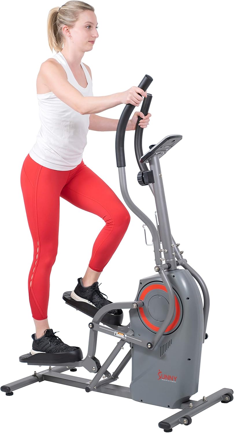 Sunny Health & Fitness Performance Cardio Climber - SF-E3911, Grey