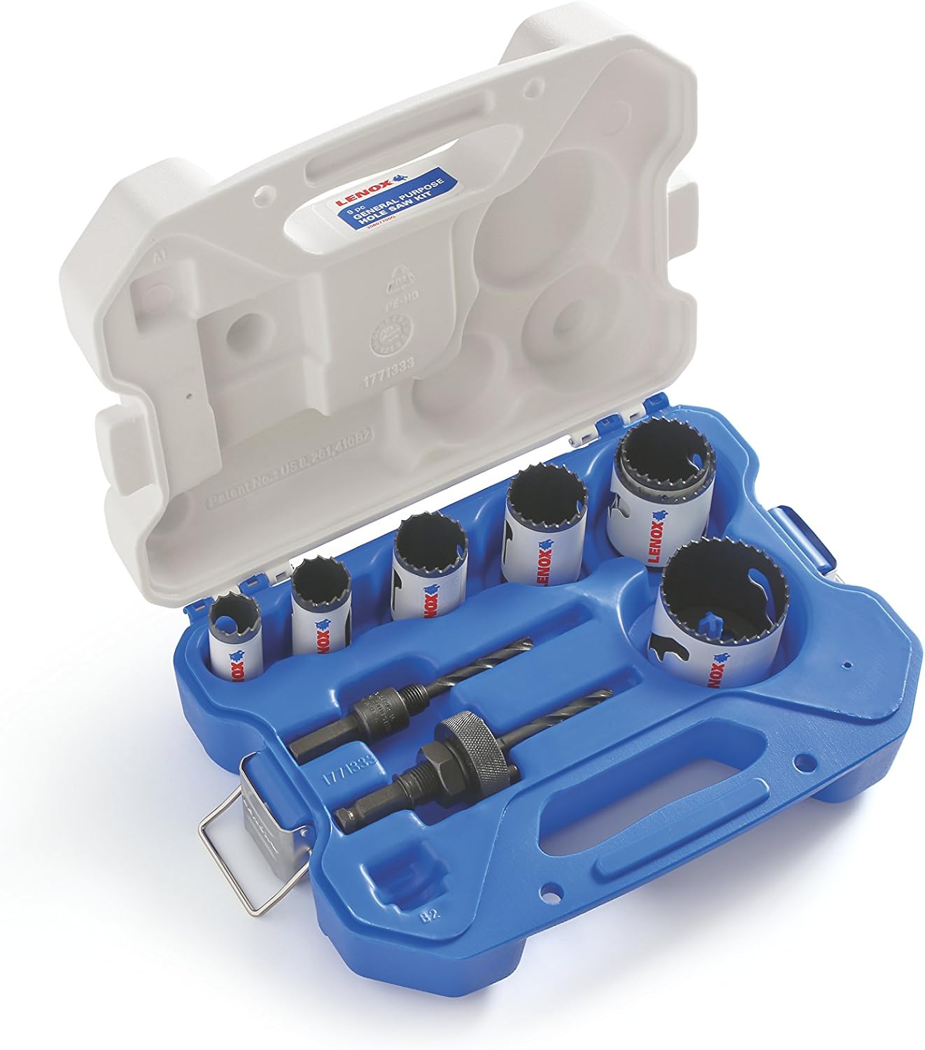 Lenox Tools 30805500A Bi-Metal Speed Slot Hole Saw with T3 Technology, Automotive Kit, 7 Piece Pack of 2