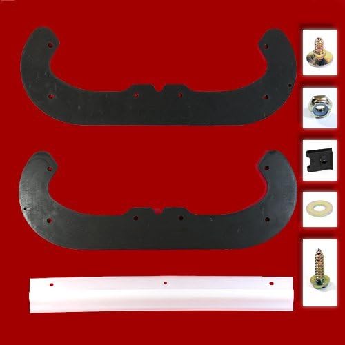 Toro Power Lite 418 / Power Clear 518 OEM Paddle Kit with OEM Replacement Scraper Pack of 2