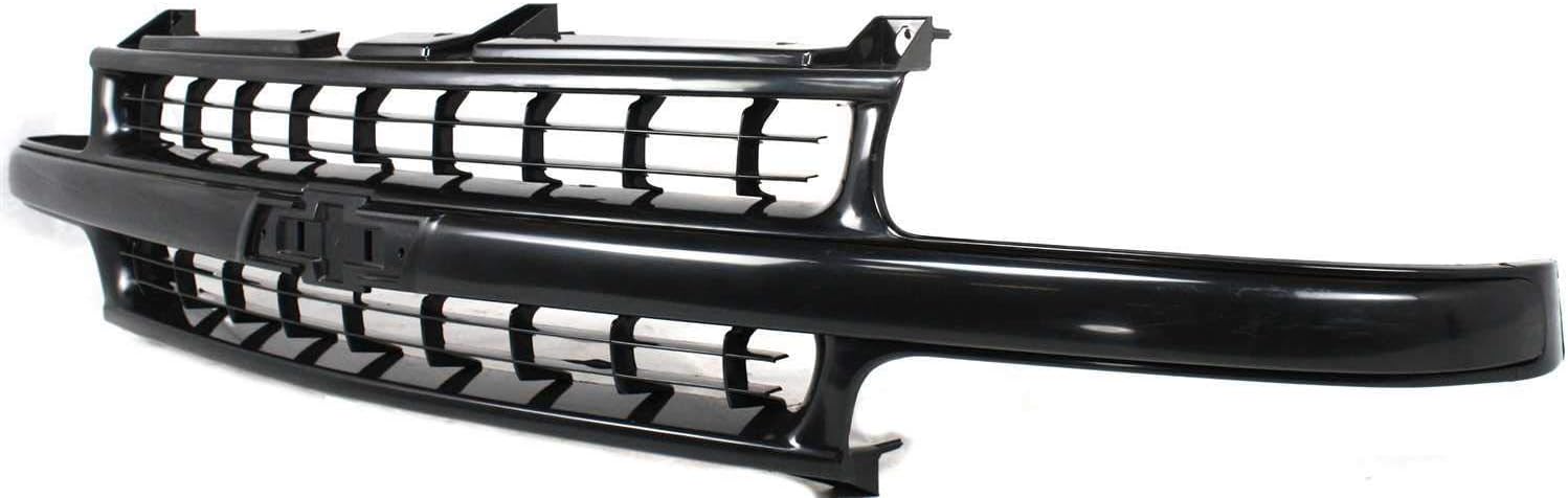 Garage-Pro Grille Assembly Compatible with CHEVROLET SILVERADO 1999-2002 / SUBURBAN/TAHOE 2000-2006 Cross Bar Insert Plastic Paint to Match with Center Bar