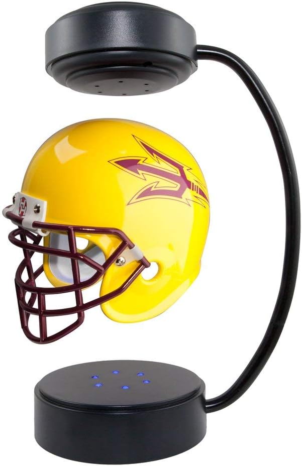 NCAA Hover Helmet - Collectible Levitating Football Helmet with Electromagnetic Stand