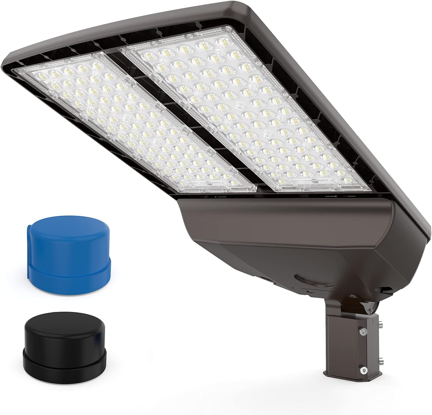 HYPERLITE LED Parking Lot Lights 300 Watt 45,000 Lumen Super Bright 150lm/w 5000K UL/DLC Certified LED Parking lot Lighting with Dusk to Dawn Photocell Slip Fit Mount