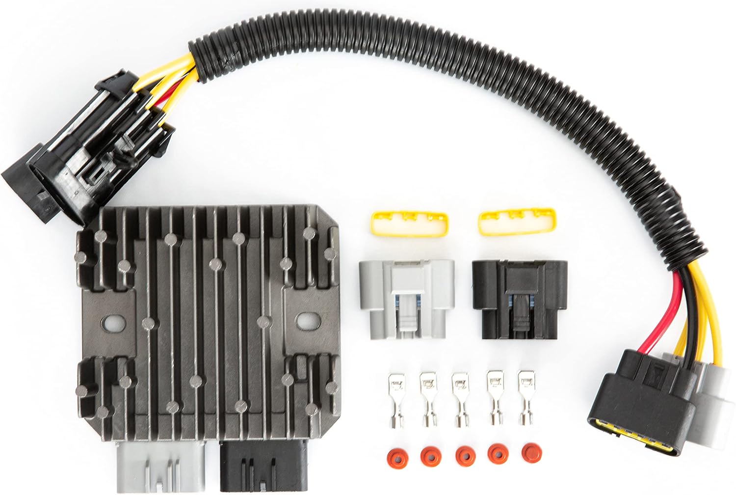 Mosfet Voltage Regulator Replace for2012-2018 Polaris RZR 900/1000 Rectifier upgrade kit - STAGE 2 OEM Replace 4013247 4013904 4014029 4015229 Pack of 2