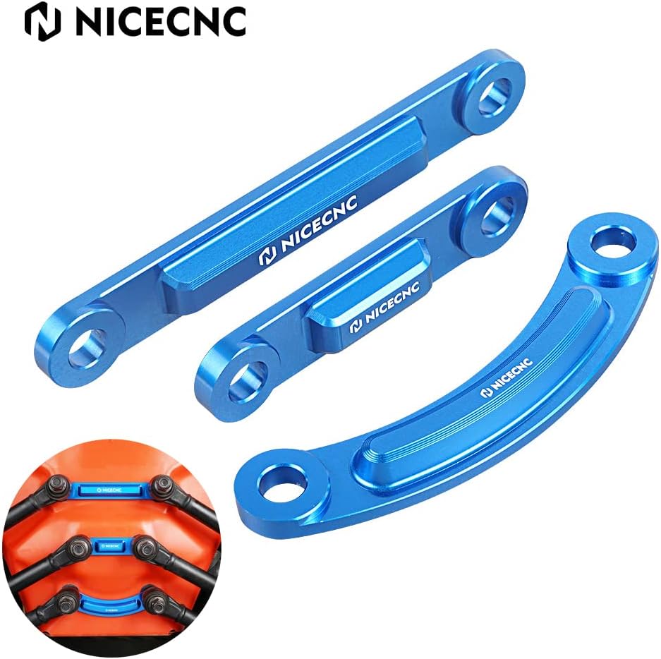 NICECNC Gold Stabilizes Radius Rods Gasket Sets Compatible with Can Am Maverick X3 2018 2019 2020 2021, Maverick X3 Max R 2017 2018 2019 2020 2021 Maverick X3 Max RR 2020-2021 Maverick X3 900 HO 2018