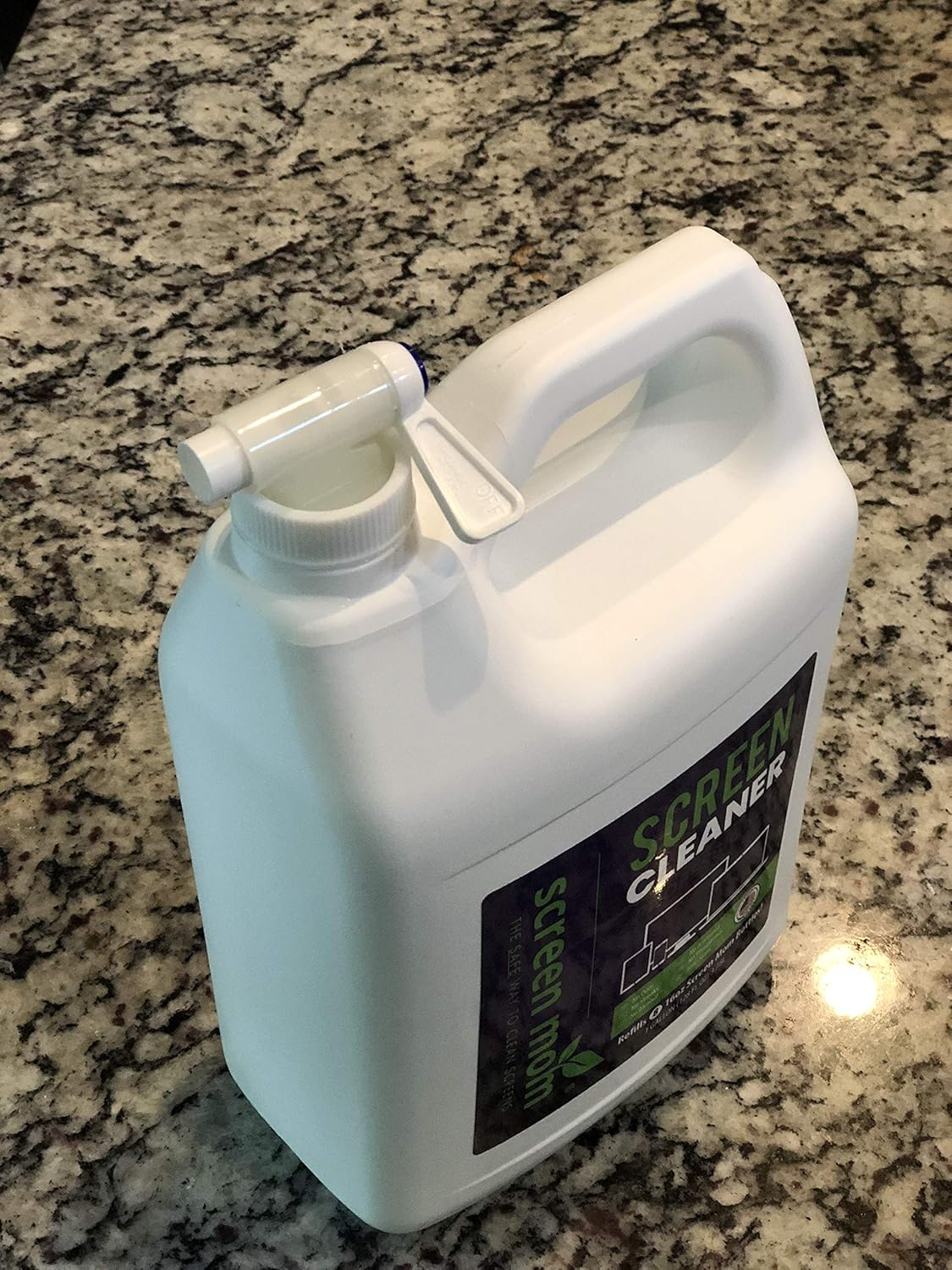 Screen Mom Screen Cleaner Refill Station with Dispensing Tap, 1 Gallon Pack of 2