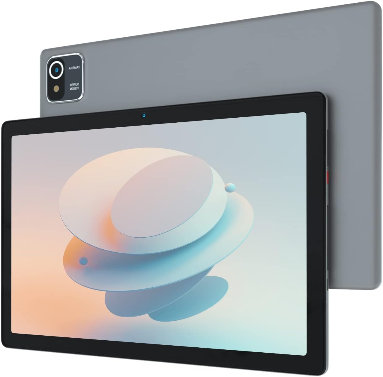 10 Inch Tablet Android 10 OS, 1280 * 800 IPS HD Touchscreen Tablets, Dual Cameras, Quad Core 2 GB RAM 32 GB ROM,WiFi Bluetooth 6000mAh Battery Tablet PC (Silver)