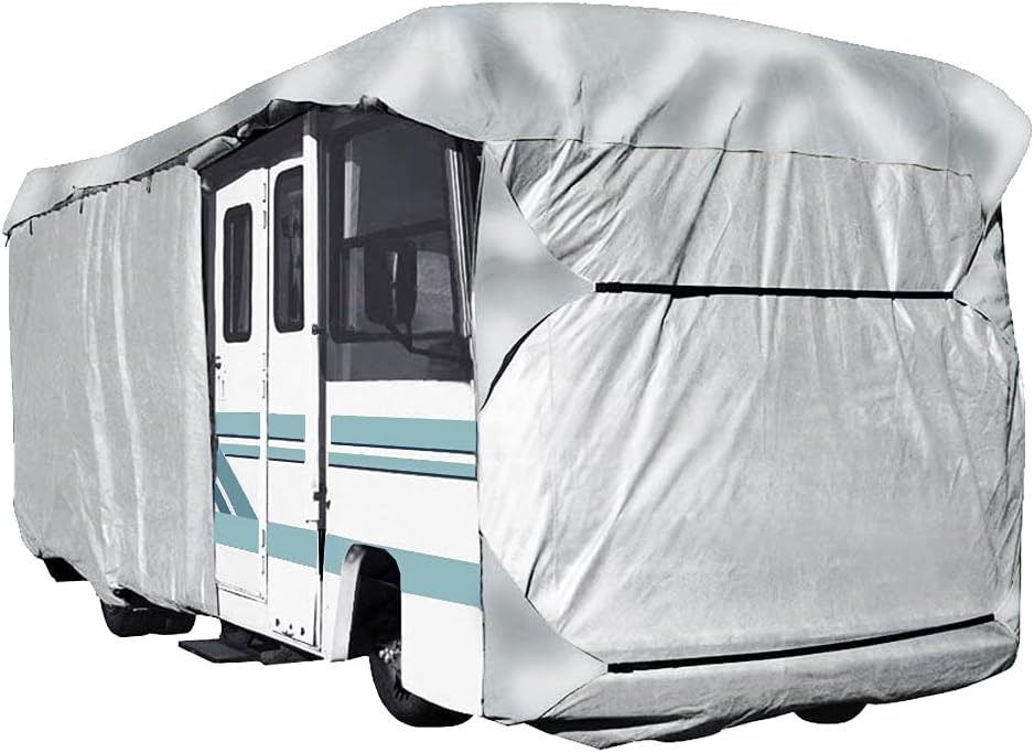 EliteShield ShieldAll Ultimate Heavy Duty Class A RV Motorhome Cover Fits 24ft to 28ft Class A RV