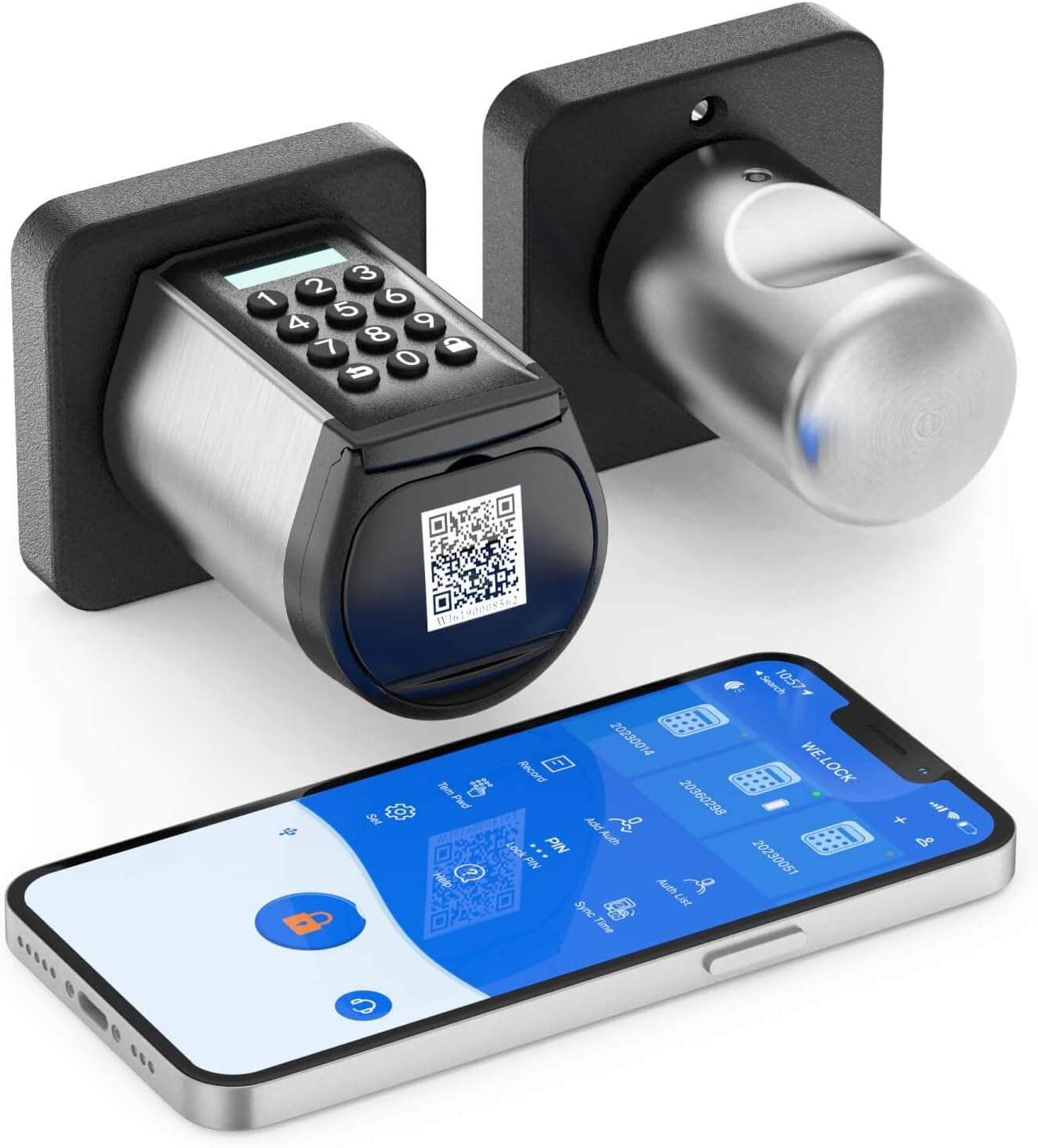 WE.LOCK Keyless Entry Electronic Smart Door Lock Wi-Fi Gateway/Wi-Fi Bridge, BT Gateway/Wi-Fi Bridge Pack of 2