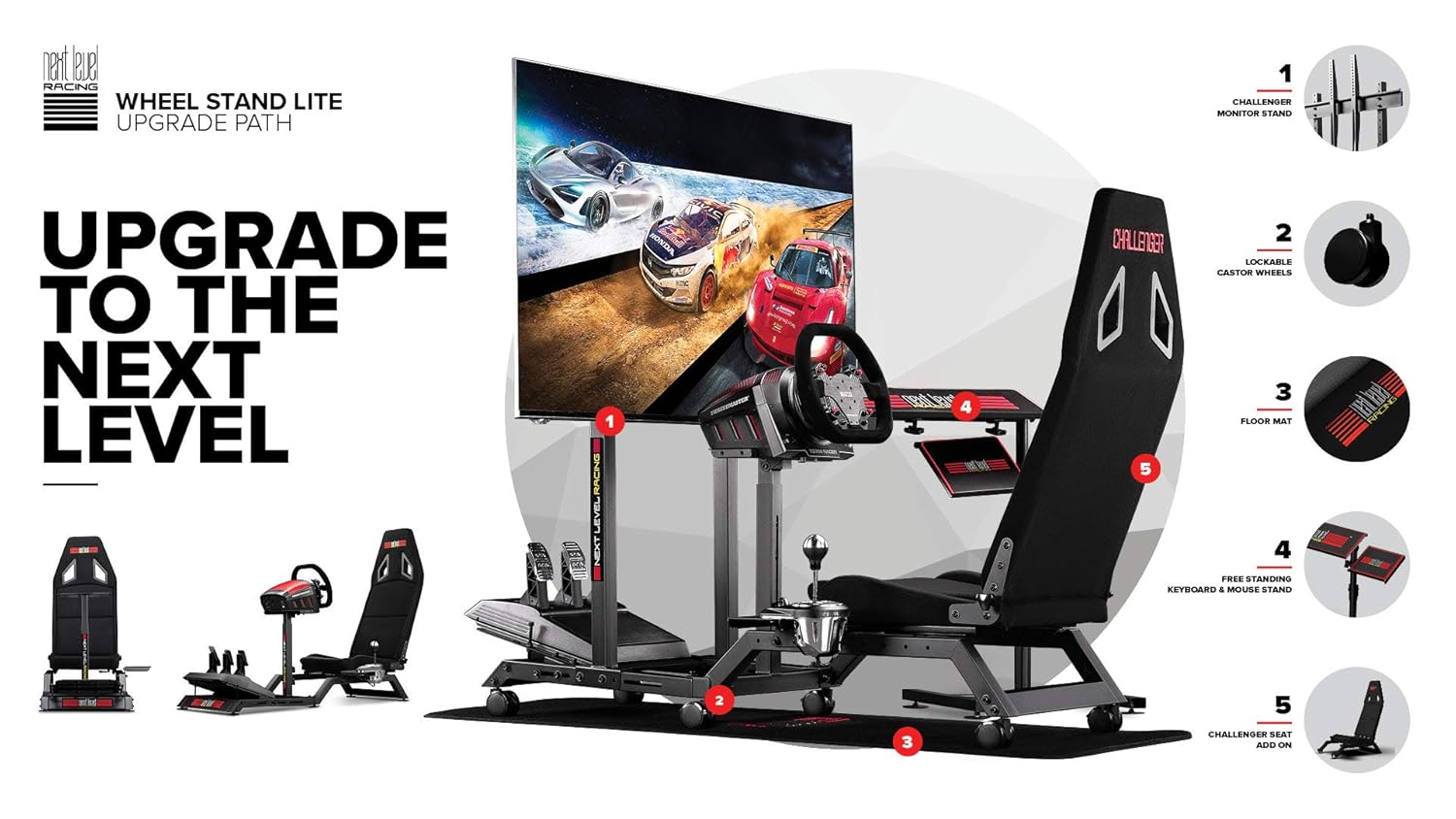 Next Level Racing Wheel Stand Lite (NLR-S007)