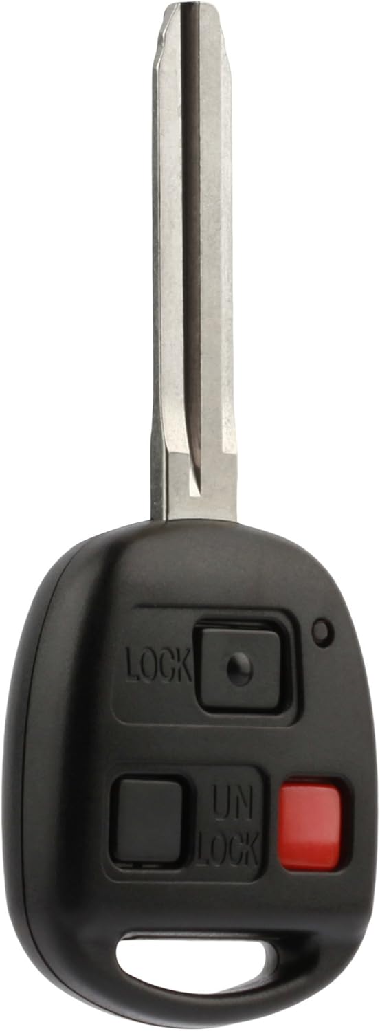 Key Fob fits 2010 2011 2012 2013 2014 Toyota FJ Cruiser Keyless Entry Remote (HYQ12BBT G-Chip), Set of 2 Pack of 2