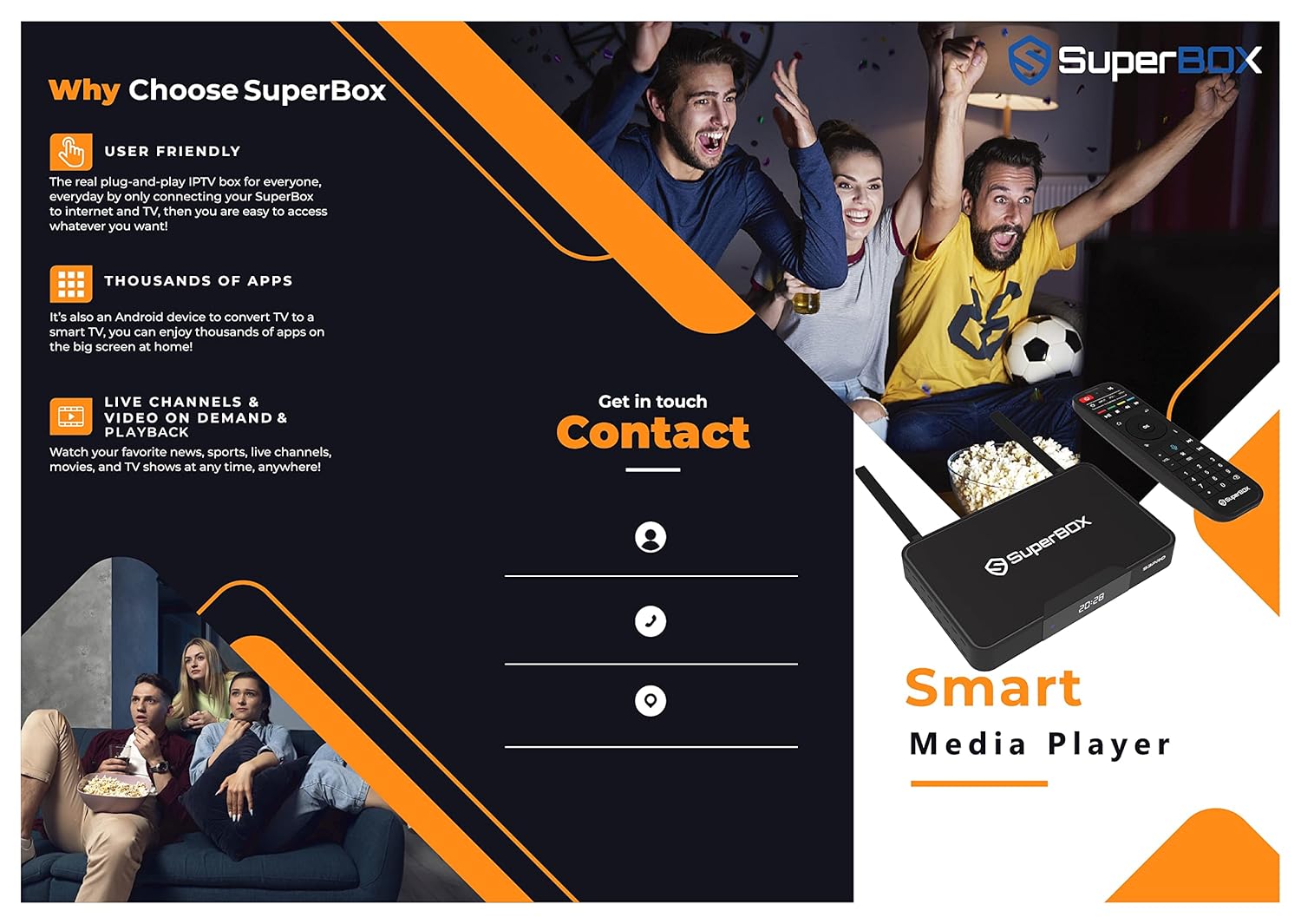 2022 SUPERBOX S3 PRO - Free 8K HDMI Cable & Backlit Mini Keyboard