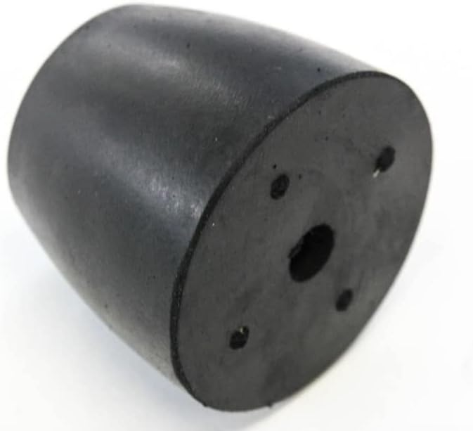 GABPLAY 4 Cargo Trailer Truck Replacement Ramp Door Rubber Bumpers Stop Cone 2