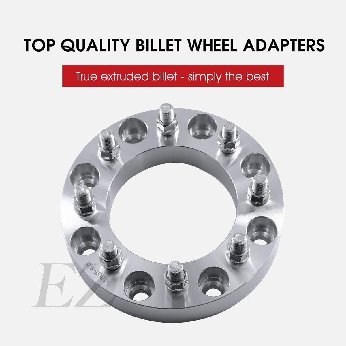 4 Billet Wheel Adapter 8x6.5 to 8x180 Thickness 1.5 Inch