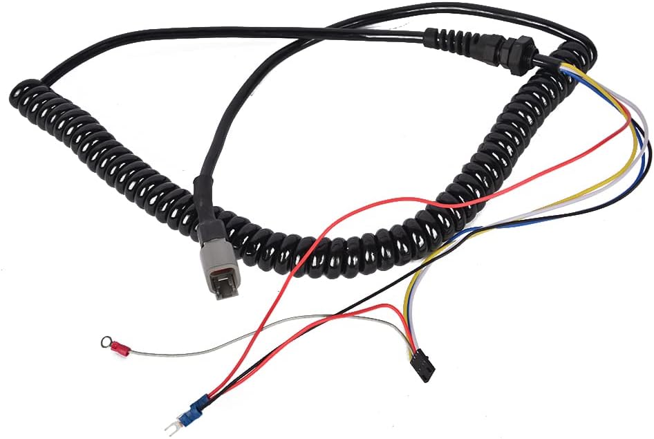 Getfarway Gen 5 Coil Cord Compatible with Genie Lift GR-12 GR-15 GR-20 GRC-12 GS-1530 GS-2646 GS-2032 GS-3232 GS-2632 GS-1530 GS-2668 GS-1930 GS-3268 GS-4390 GS-3390 and More 144065 144065GT 96209GT Pack of 2