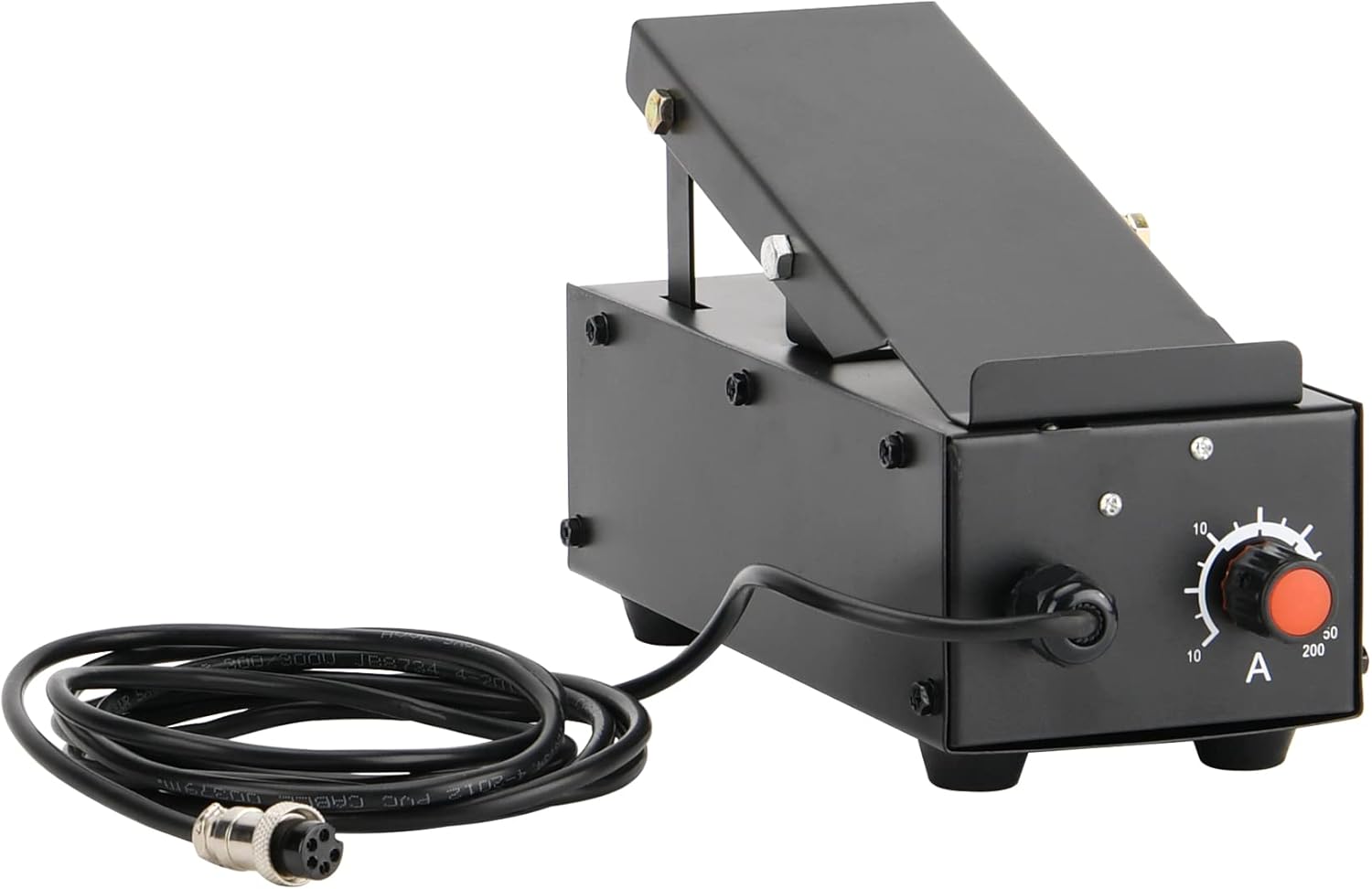 Foot Pedal for Plasma Cutter, TIG Welder Amp Control 5 Pin for Plasma Cutter and TIG Welder Combos STC520D STC520DP CT520D CT520DP Tig Foot Pedal Pack of 2