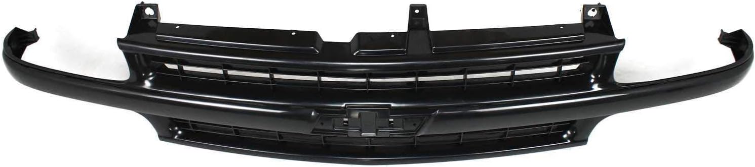 Garage-Pro Grille Assembly Compatible with CHEVROLET SILVERADO 1999-2002 / SUBURBAN/TAHOE 2000-2006 Cross Bar Insert Plastic Paint to Match with Center Bar