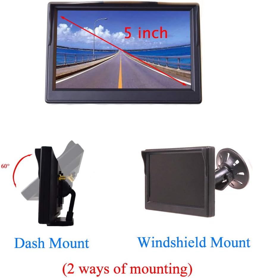 Wireless Backup Camera Monitor 5