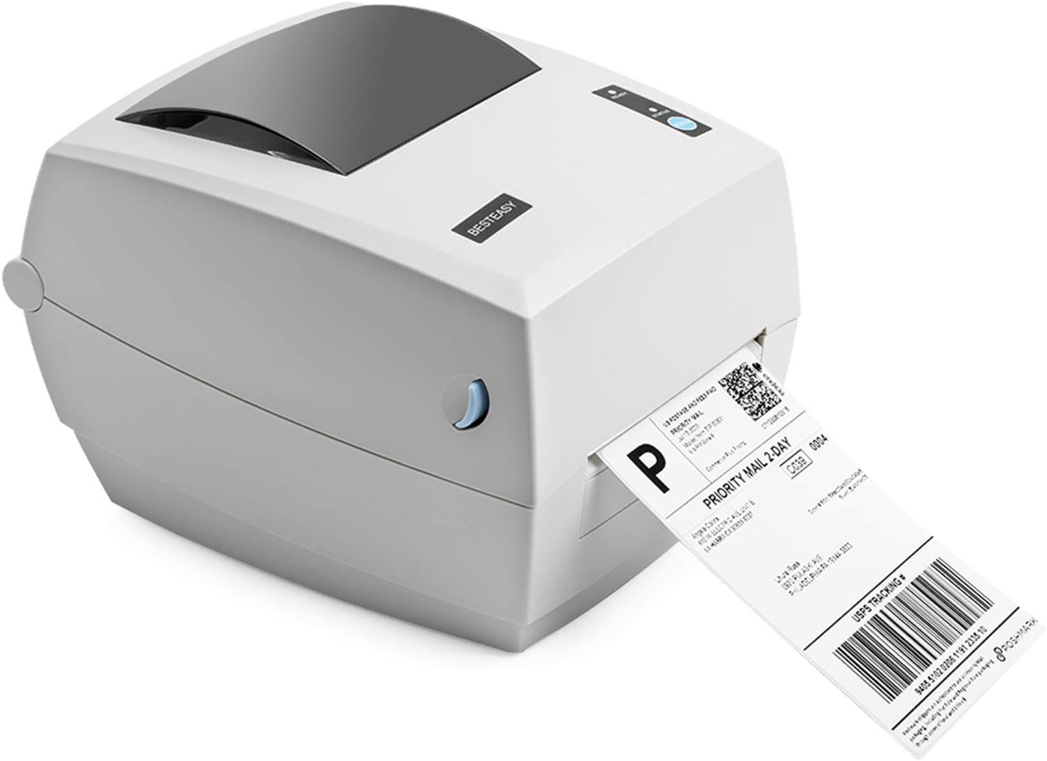 BESTEASY Shipping Label Printer, USPS Label Printer, 4x6 Thermal Printer for Shipping Labels, Commercial Grade Label Maker-High Speed & Clear Printing, Compatible with FedEx, Amazon, Ebay, ups, etsy