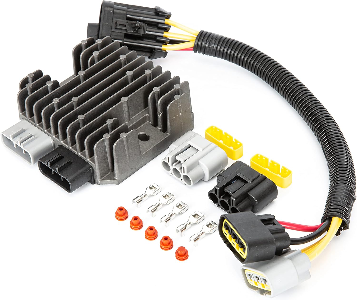 Mosfet Voltage Regulator Replace for2012-2018 Polaris RZR 900/1000 Rectifier upgrade kit - STAGE 2 OEM Replace 4013247 4013904 4014029 4015229 Pack of 2