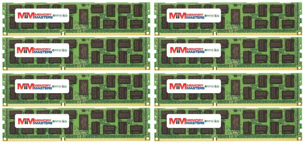 MemoryMasters 32GB (8x4GB) DDR3-1333MHz PC3-10600 ECC RDIMM 2Rx4 1.35V Registered Memory for Server/Workstation