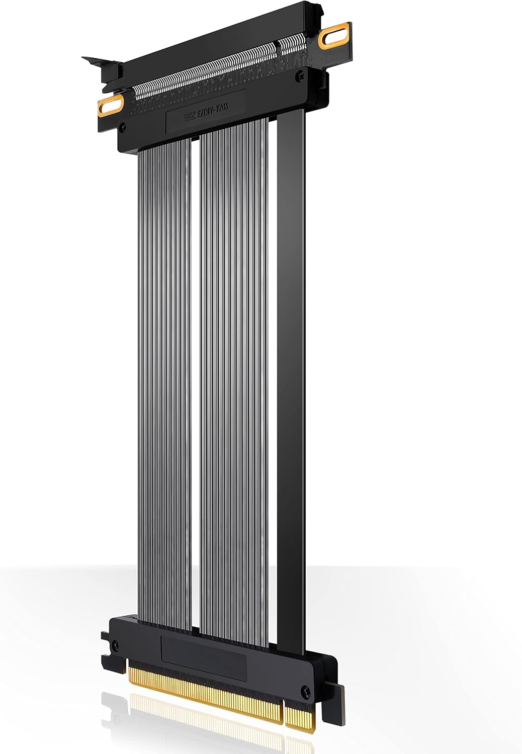 EZDIY-FAB PCIE 4.0 16x Extreme High Speed Riser Cable,PCI Express Gen4, GPU Riser Cable-20CM Straight Connector Pack of 2