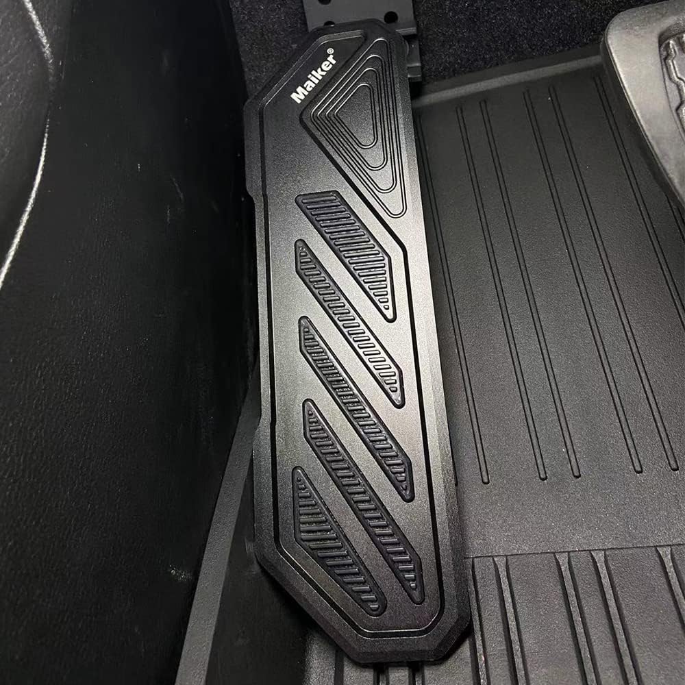 Maiker Dead Pedal Left Side Foot Rest Kick Panel Compatible with 2018-2022 Jeep Wrangler JL/Gladiator JT 4XE Pack of 2