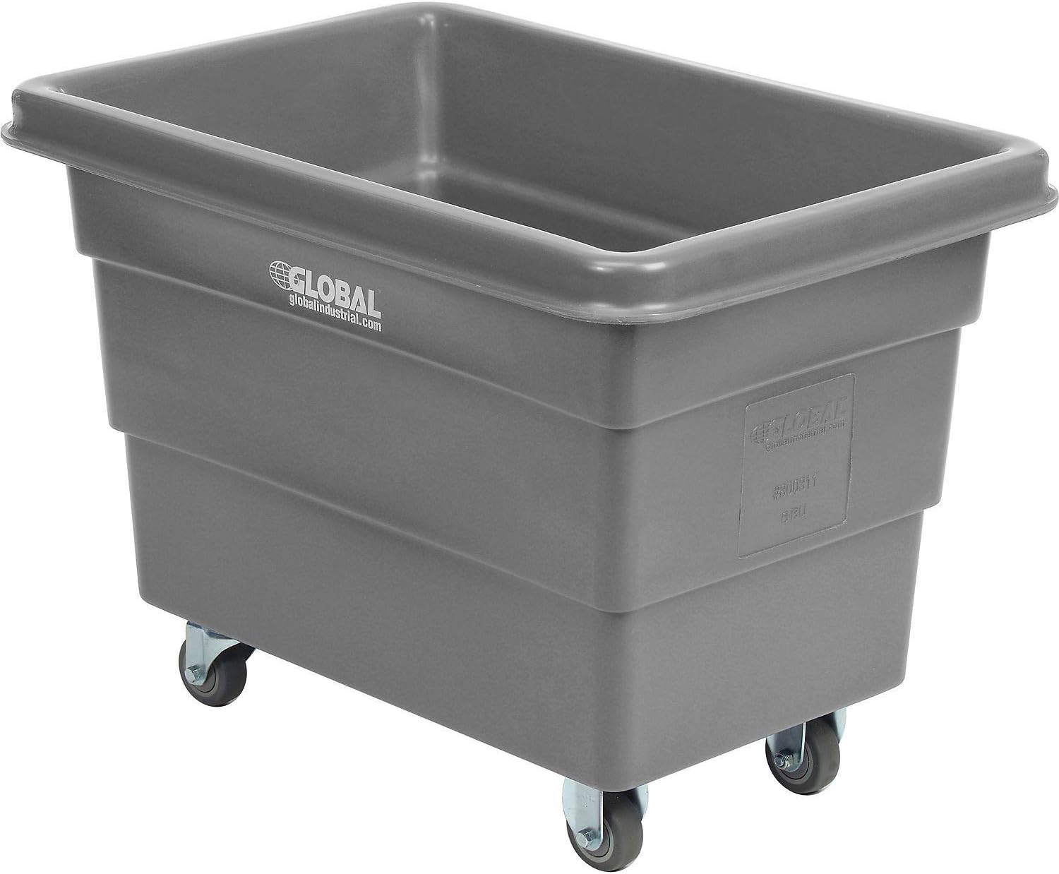 Plastic Bulk Box Truck, 6 Bushel/500 Lb. Capacity