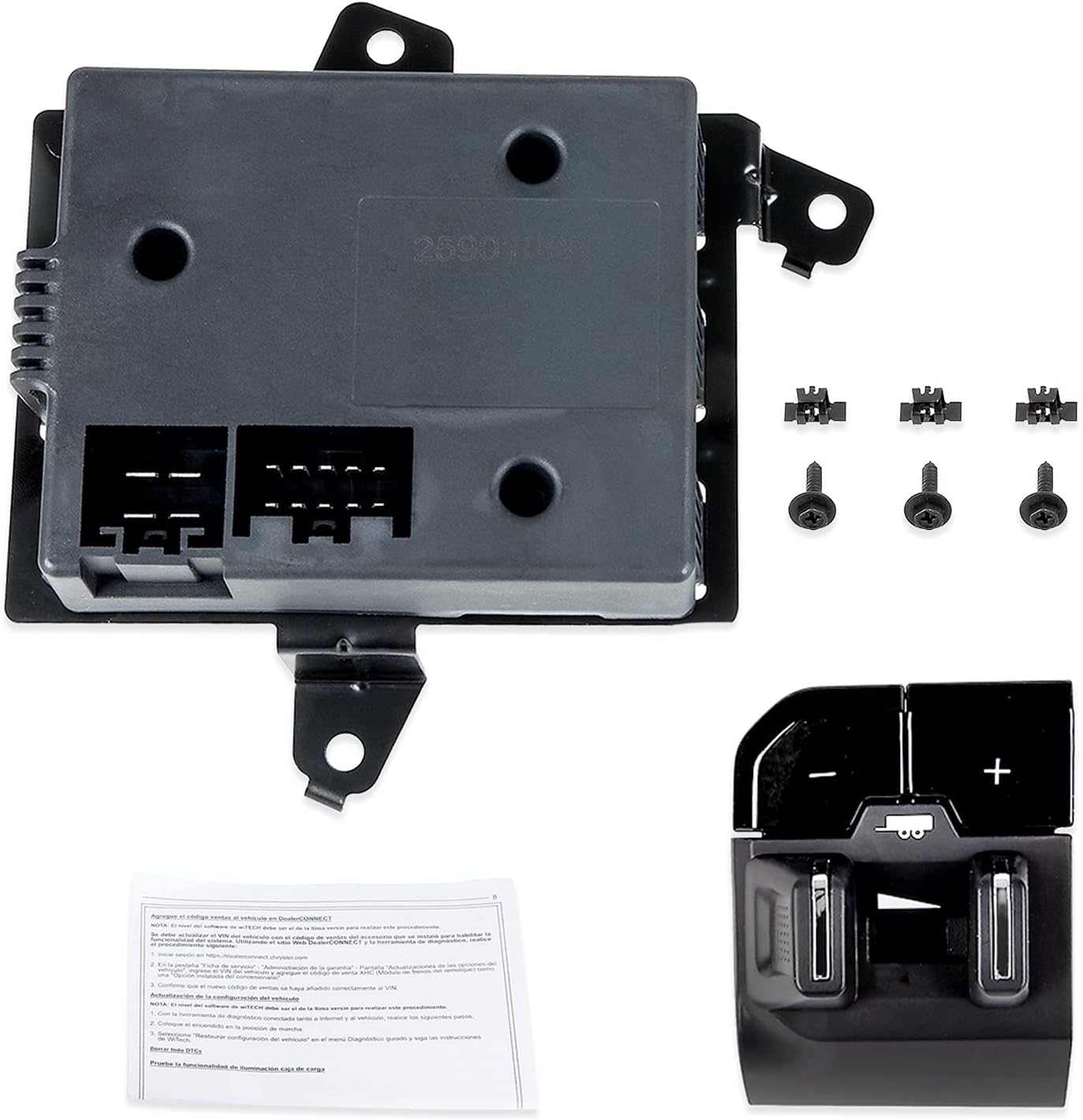 Wztepeng Integrated Electronic Trailer Brake Controller Compatible with 2019-2021 Ram 1500 Replace 82215278AE