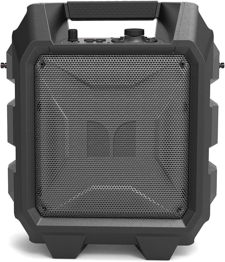 Monster Rockin' Roller Mini | Portable Bluetooth Wireless Speaker, 60 Watts, up to 36 Hours Playtime, Mic/Guitar Input, Water Resistant