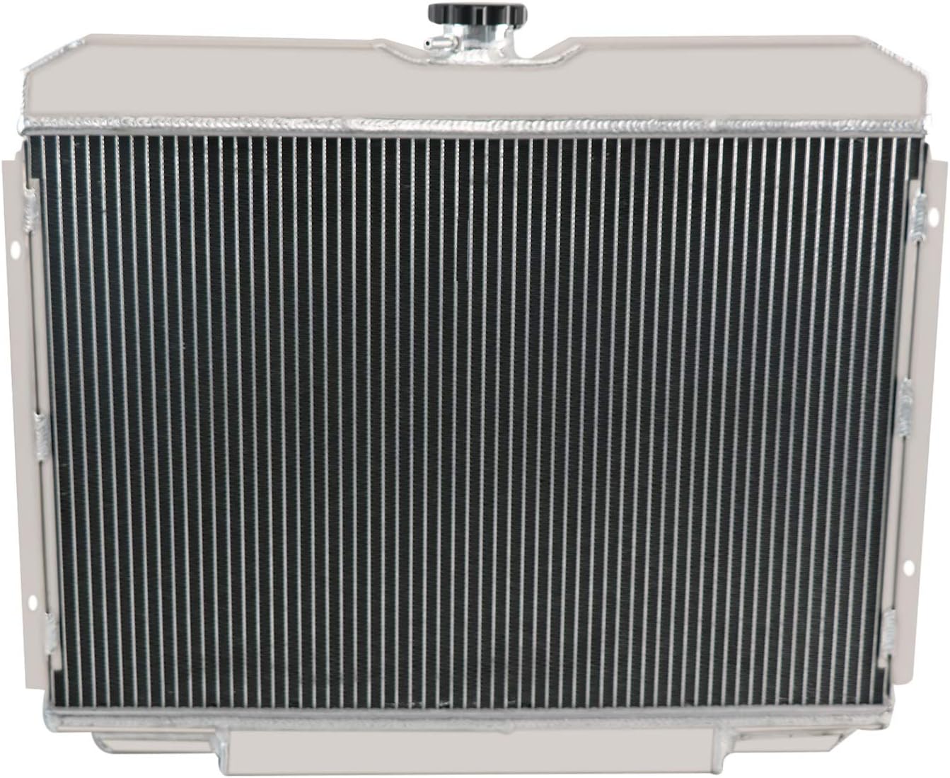 AutoCooler 3 Row Aluminum Radiator + Shroud + Fan + Relay Fit 67-70 Ford Mustang/Fairlane/Ranchero & Mercury Cougar 4.7L/5.0/5.8L V8