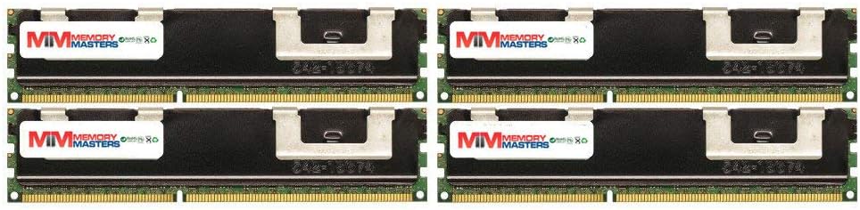 MemoryMasters Compatible 16GB (4X 4GB) 240 Pin 667MHz PC2-5300F DDR2 CL5 ECC Fully Buffered FB-DIMM Memory Module Pack of 2
