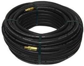 Goodyear Rubber Air Hose - 3/8in. x 100ft., Black Pack of 2