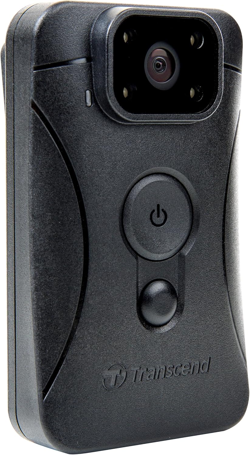 Transcend TS32GDPB10A Body Security Camera, Black