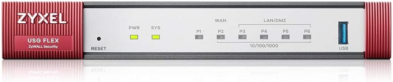 Zyxel USG Flex 200 (USG60 v2), UTM Firewall Hardware Only, Recommended up to 75 Users [USGFLEX200]