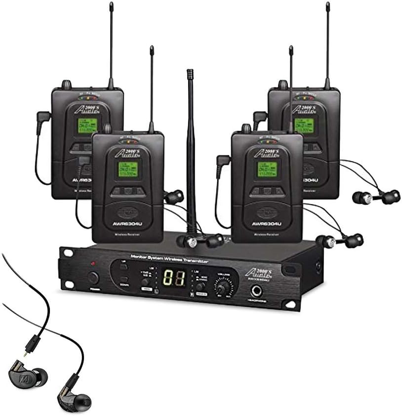 Audio2000'S In-Ear Audio Monitor System (AWM6305U)